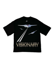 Boxy Tee | BlacK , Reflective  | Laser Jet