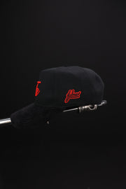 Stella Logo Snapback| Black,  Black, Red   | FSHNS