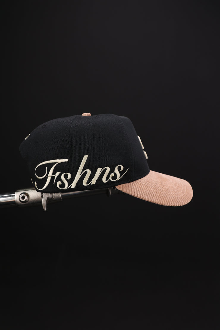 Stella Logo Snapback| Black,  Beige, Gold  | FSHNS