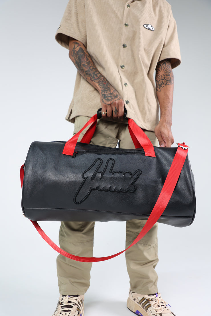 Medium Duffle Bag |Black, Red | FSHNS