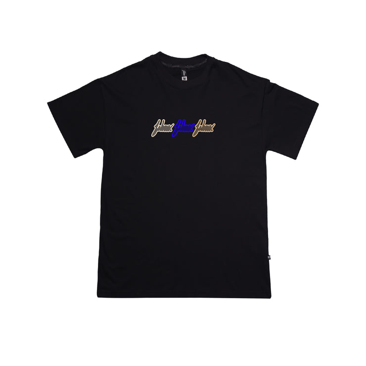 3 Layer Oversize tee | Black | Beige , Royal Blue, Caramel |  FSHNS