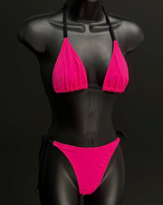 FSHNS Basic Bikini Set | Hot Pink  | Poseidon