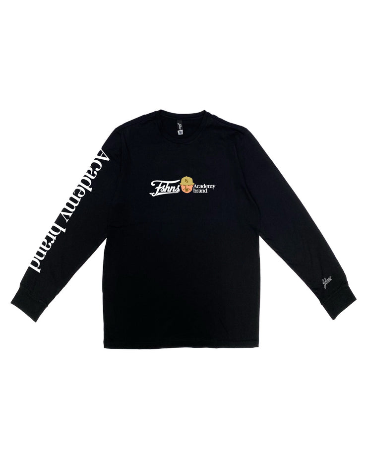 Academy Group L.S TEE | BLACK  |   FSHNS