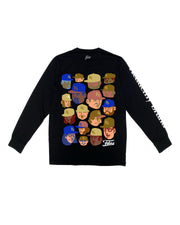 Academy Group L.S TEE | BLACK  |   FSHNS