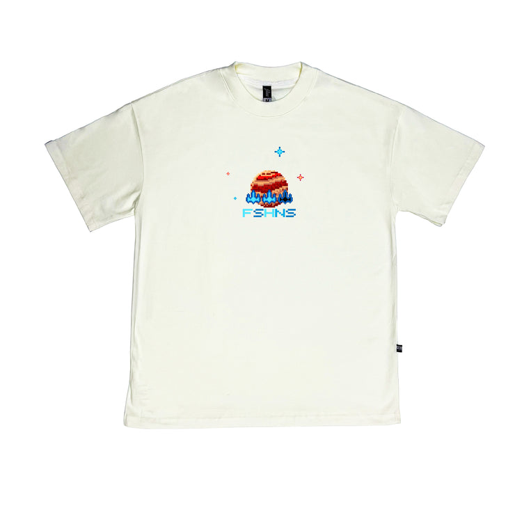 ARCADE Oversize Tee  | VANILLA | MULTICOLOR | FSHNS