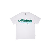 Attitude Oversize   tee | White , Fine Green, Baby Blue  | FSHNS