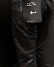 JS2293 | Black |  Paradise PANTS