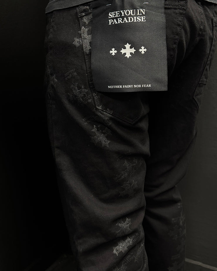 JS2293 | Black |  Paradise PANTS