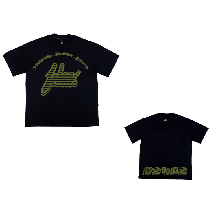 Big Cash Oversize  |  Black | Olive design