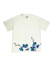 Orchid Oversize Tee |  Vanilla  , Blue | FSHNS Bonsai