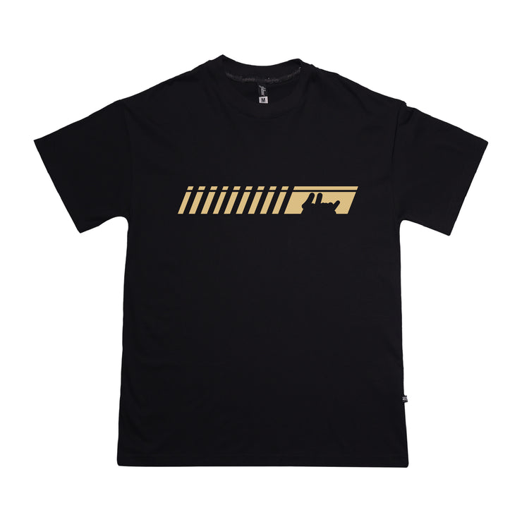 CLASSIC SPORT Oversize Tee | BLACK, BEIGE   |   FSHNS