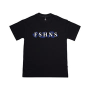 Letters Oversize tee  | Black | Blue Stone