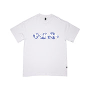 Letters Oversize tee  | White | Blue Stone