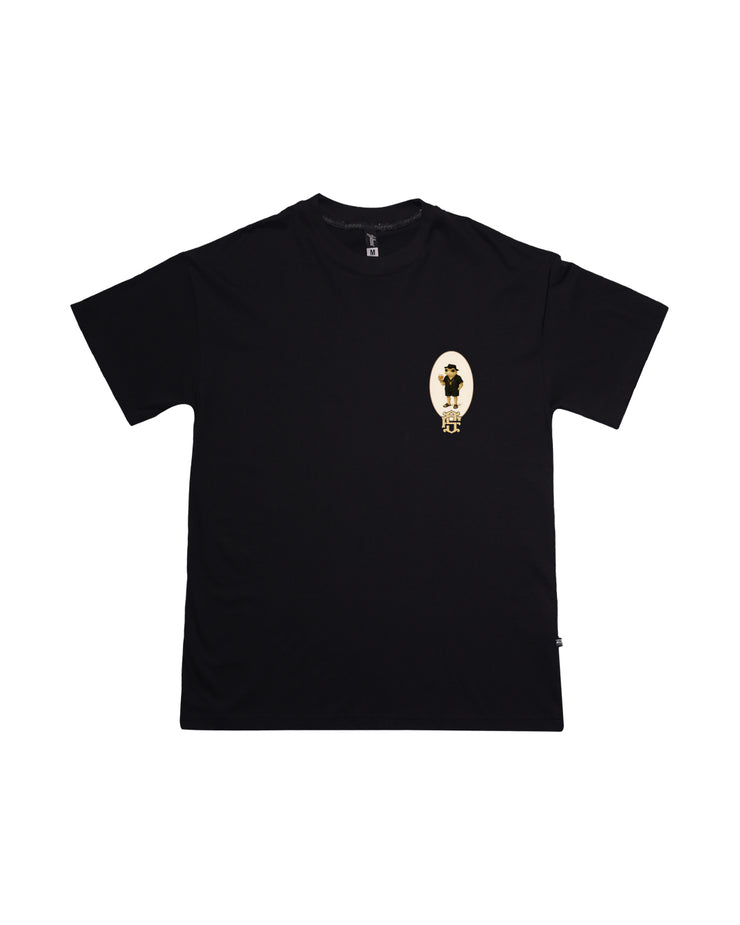 Concho Whisky Oversize tee |Black ,  BLack | Sapo Concho Collection