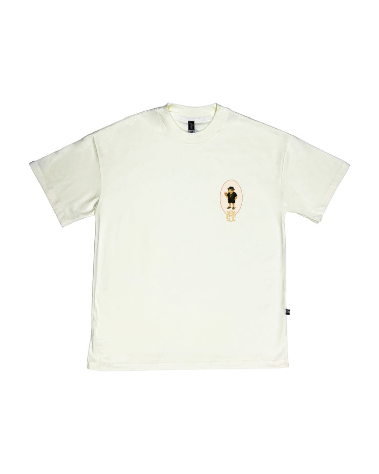 Concho Whisky Oversize tee | Vanilla ,  BLack | Sapo Concho Collection