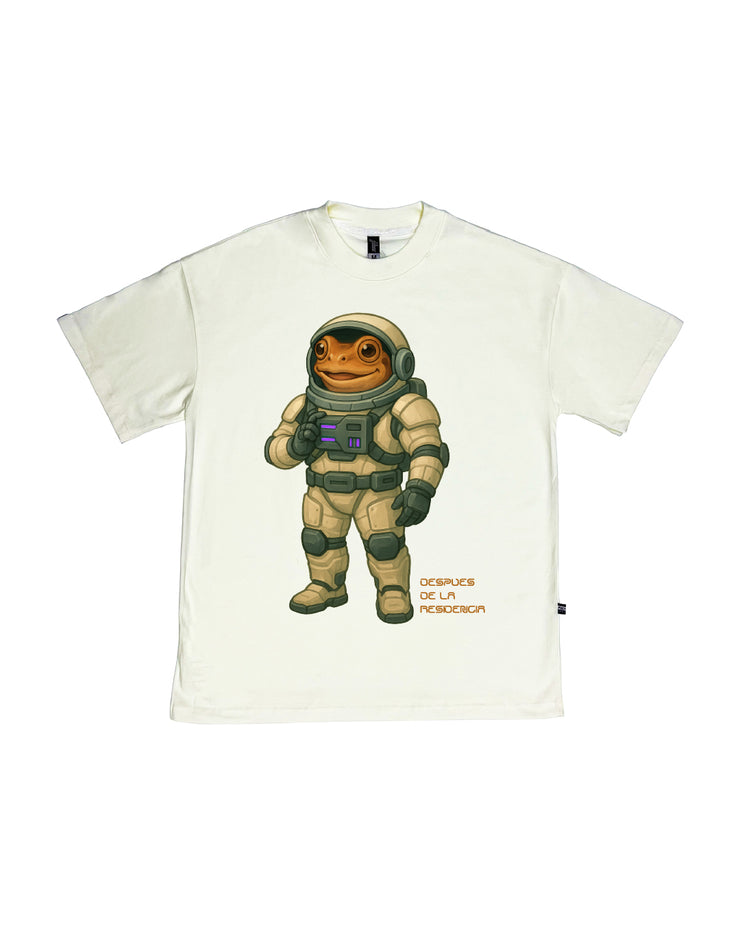 Astro Concho Oversize tee |Vanilla , Beige, Olive | Sapo Concho Collection