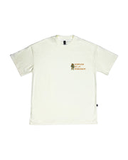 Astro Concho Med Logo  Oversize tee |Vanilla , Beige, Olive | Sapo Concho Collection