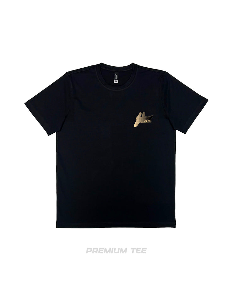 Digitouch  Med Logo  Tee | Black , Beige   | FSHNS