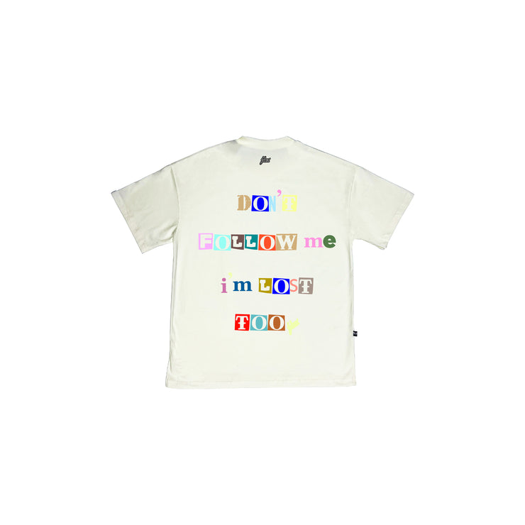 Don't Follow me  Oversize  | Vanilla  |Multicolor