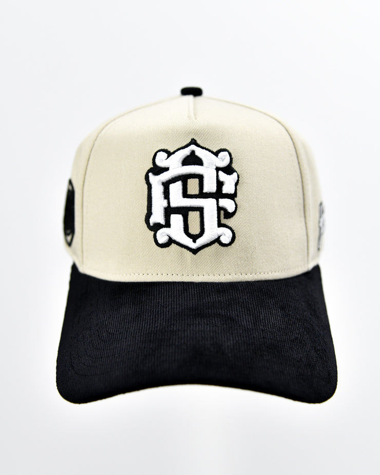 Zorath Logo Snapback | Beige, Black   | FSHNS