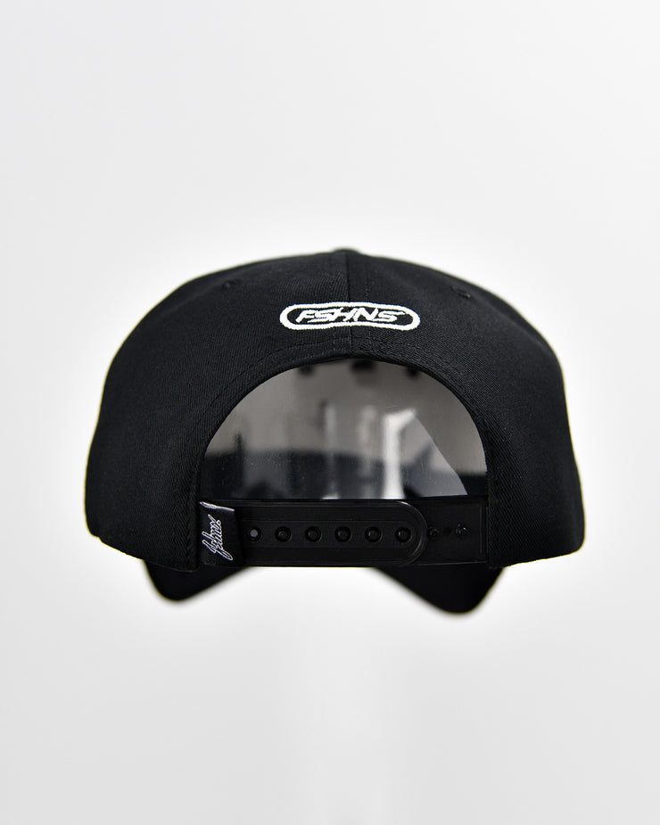 Zorath Logo Snapback | Black, White  | FSHNS