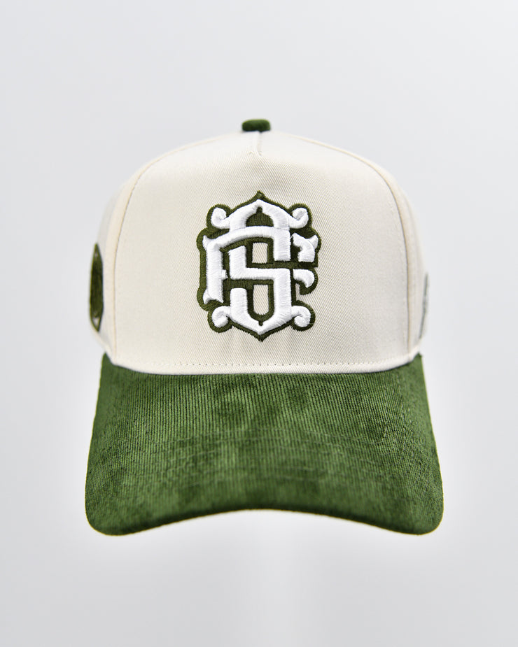 Zorath Logo Snapback | Beige, Olive  | FSHNS