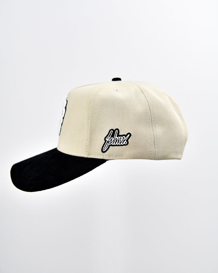 Zorath Logo Snapback | Beige, Black   | FSHNS