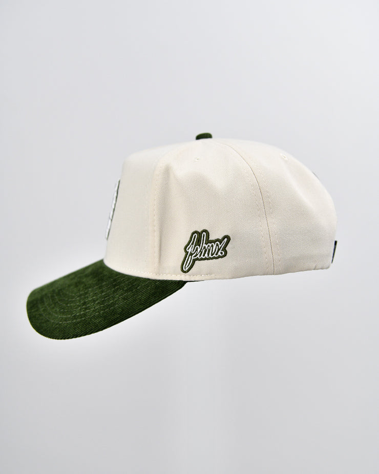 Zorath Logo Snapback | Beige, Olive  | FSHNS