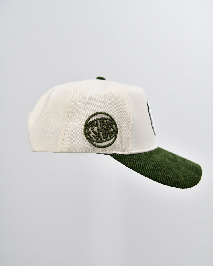Zorath Logo Snapback | Beige, Olive  | FSHNS
