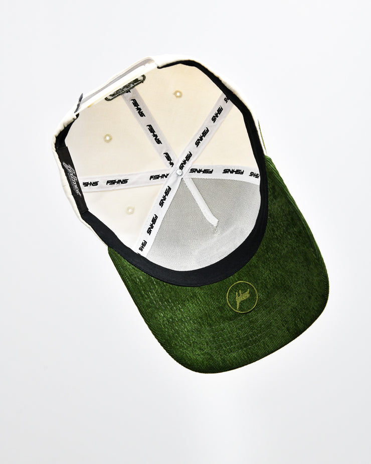 Zorath Logo Snapback | Beige, Olive  | FSHNS