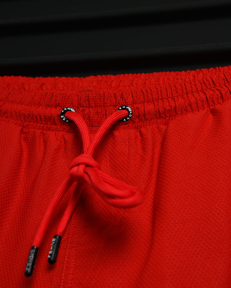 Utility Cargo shorts Pants  | Red | FSHNS