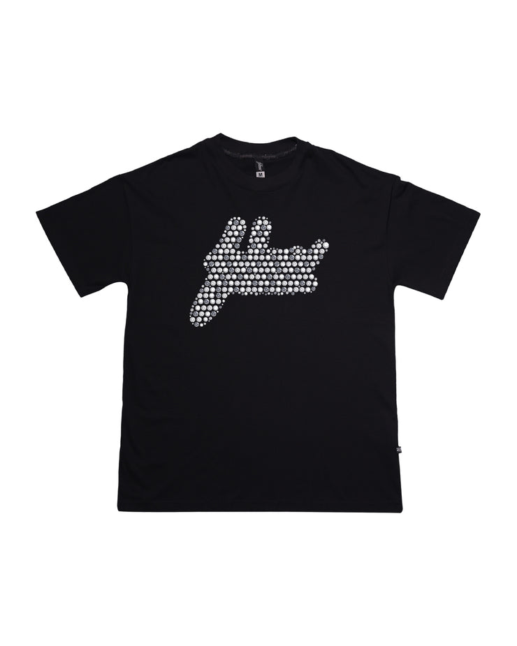 Diamond Big Logo Oversize Tee | Black, Grey  | FSHNS Diamonds