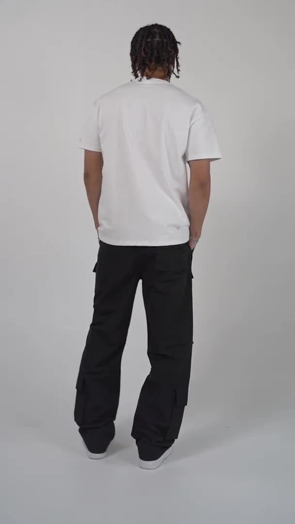 EP12050 | BLACK  CARGO PANTS  | EPTM