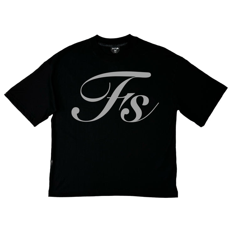 Stella Logo Boxy Tee| Black |Reflectivo | FSHNS