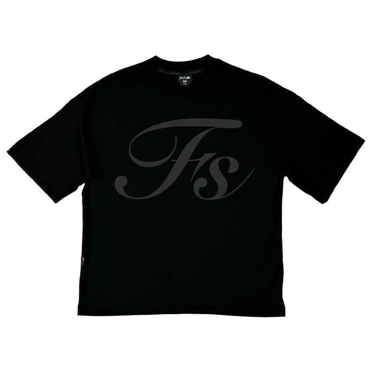 Stella Logo Boxy Tee| Black | Black  | FSHNS