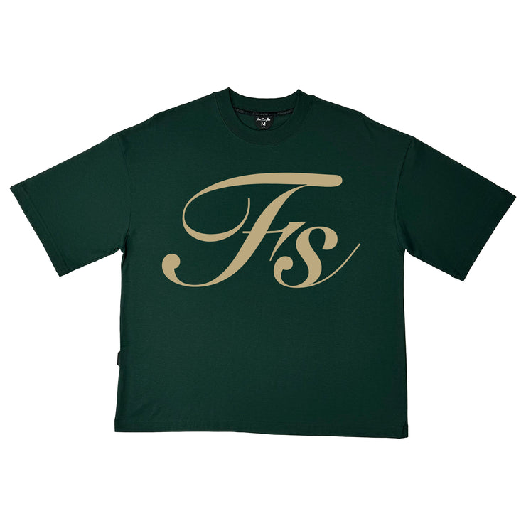 Stella Logo Boxy Tee | Olive |Seamless | FSHNS