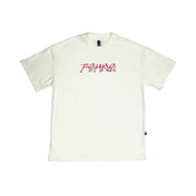 Hypnotik Letters Oversize tee | Vanilla , Red, Grey |  FSHNS