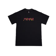 Hypnotik Letters Oversize tee | Black , Fushia, Yellow |  FSHNS