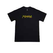 Hypnotic Letters Oversize tee | Black,  Yellow|  FSHNS