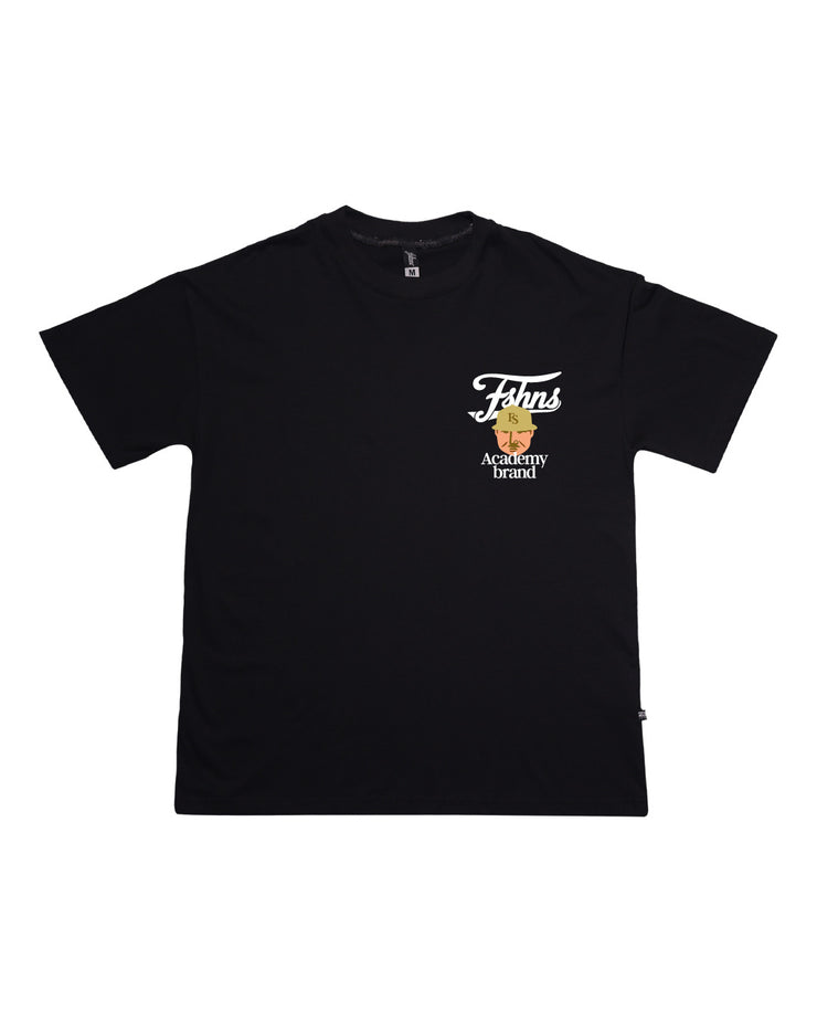 Academy Group Med. Oversize tee | Black, White  |  FSHNS