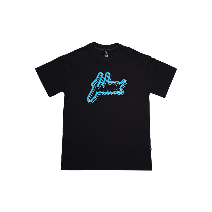 Interference Big Logo Blue Oversize  | Black | FSHNS