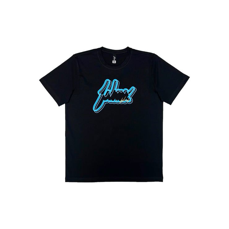 Interference Big Logo Blue  Premium   | Black | FSHNS