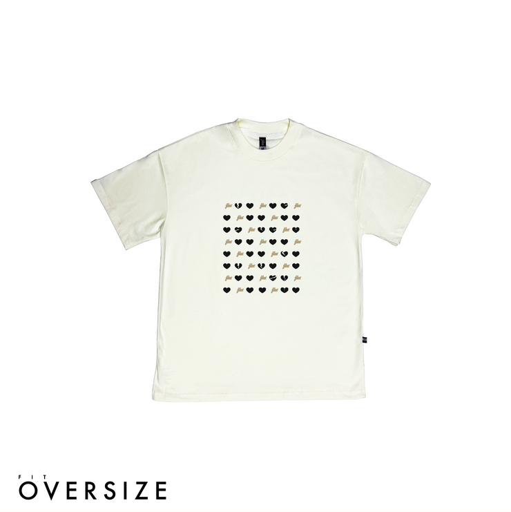 It's complicated Oversize tee  | Vanilla  | Bl(GL) , Bei