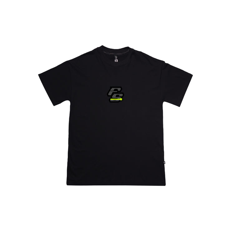 Puff FS  Laser Gun Oversize tee | Black,Yellow Neon  | FSHNS