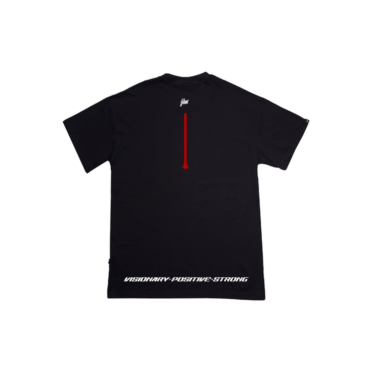 Big Logo Laser Gun Oversize | BlacK, Red, Red Gl. | FSHNS