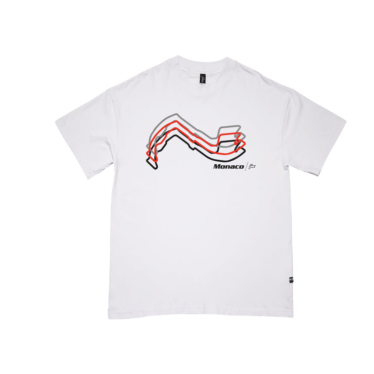 Monaco Pit Oversize Big Logo  | White | R,B,G | FSHNS