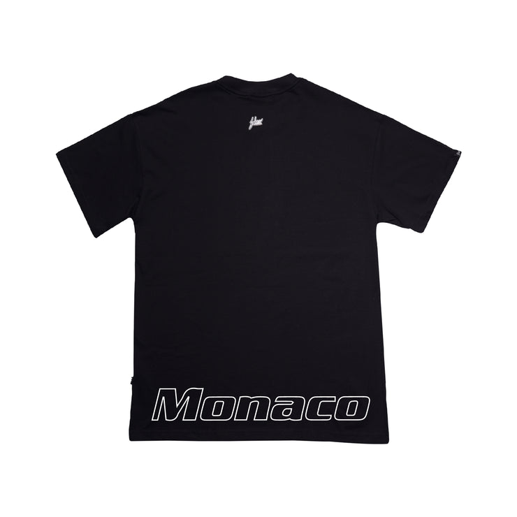 Monaco Pit Oversize Big Logo | Black W,G,B|  | FSHNS