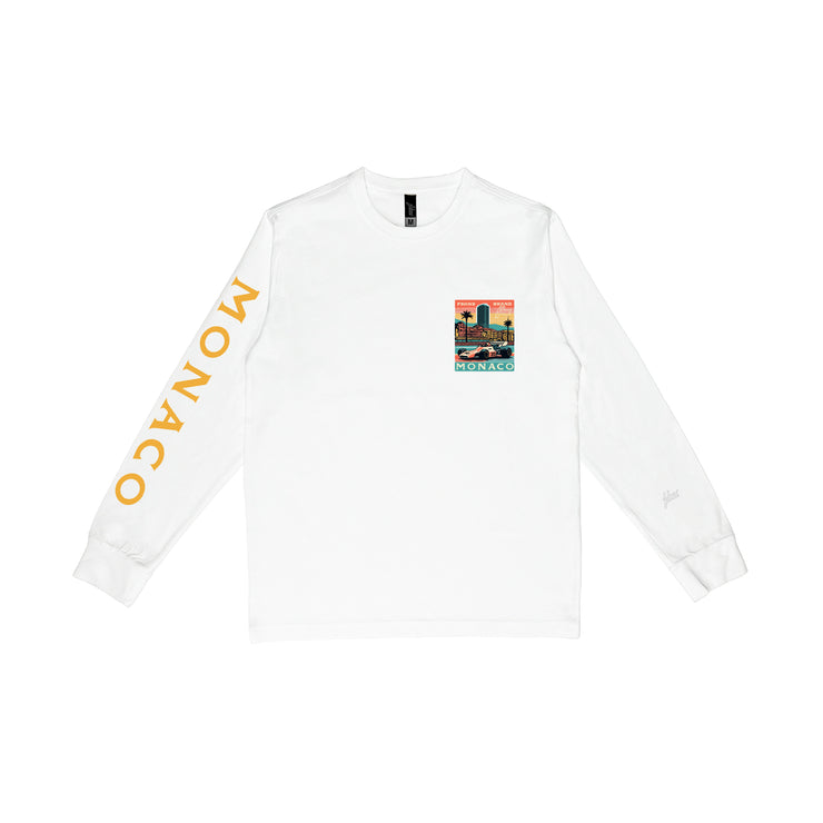 Monaco Retro  L.S | White  L.S | T, O|  FSHNS