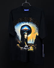 MSK-068 Oversize Tee | Black, Blue y yellow  | Maison Saiko