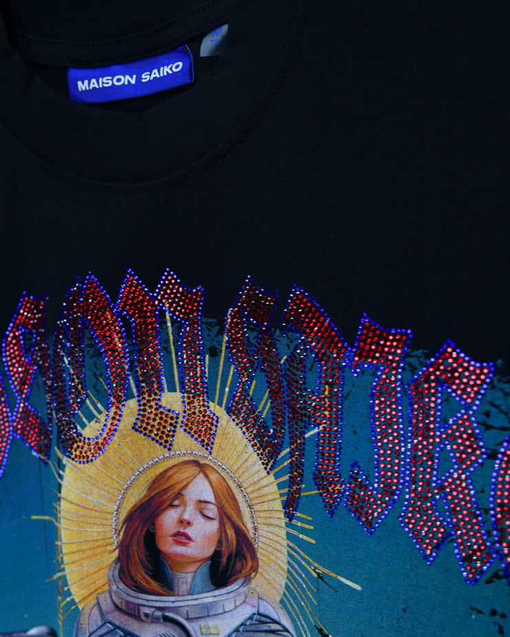 MSK-057 Oversize Tee | Black , Blue, Yellow, Red  | Maison Saiko